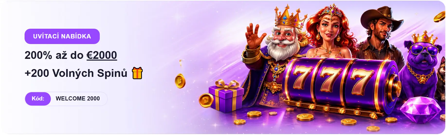 SlotRoyals Casino CZ banner