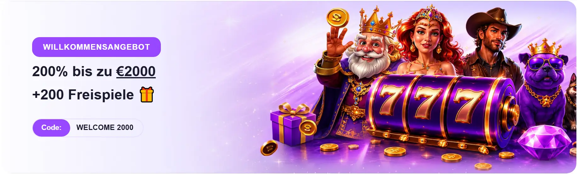 SlotRoyals Casino DE banner