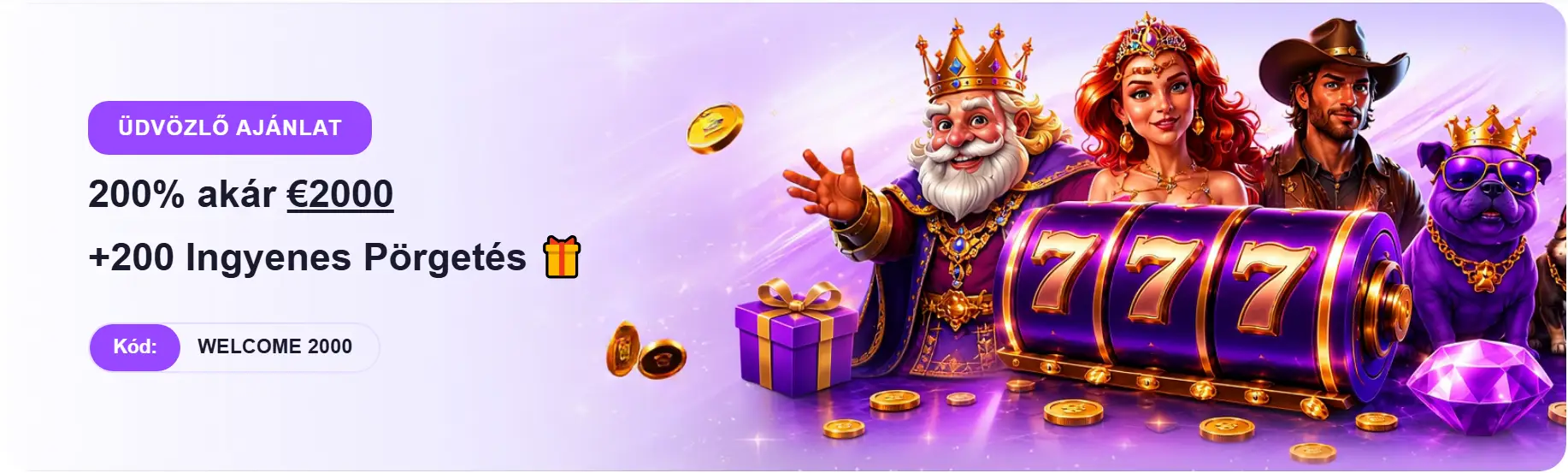 SlotRoyals Casino HU banner